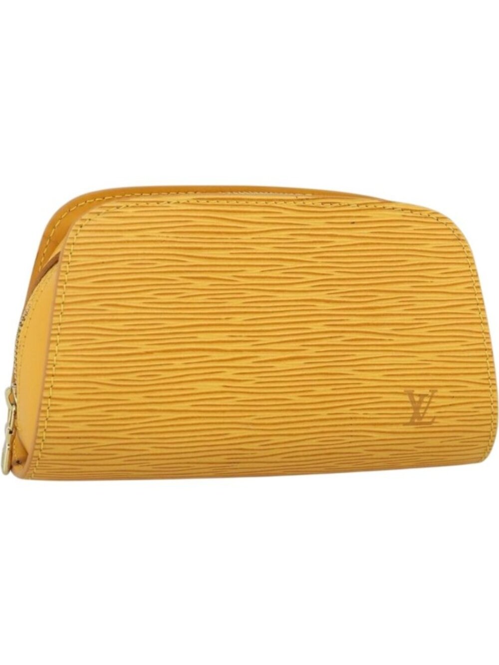 LOUIS VUITTON Epi Dauphine PM Pouch Yellow M48449